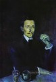 ソレールの肖像 1903年 パブロ・ピカソ